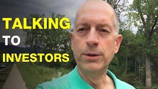 How to TALK to Potential INVESTORS for doing BETTER Real Estate DEALS?