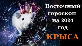 КРЫСА - ВОСТОЧНЫЙ ГОРОСКОП на 2024 год┃#гороскоп #крыса #год #восточный #2024 #китайский #стихия