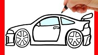 COMMENT DESSINER UNE VOITURE