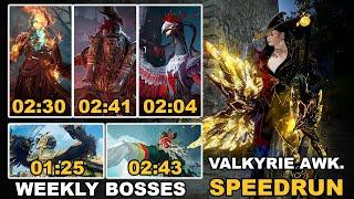 BDO | Speedrun Showcase: Valkyrie Awakening is a Must for Your Team! | Weekly Black Shrine Bosses!