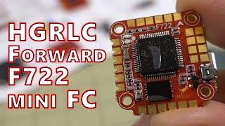 HGLRC Forward F722 mini 20x20 Flight Controller Overview ️