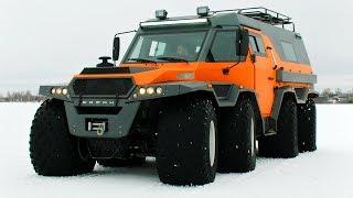 Huge 8 wheels ATV Shaman! Like a spaceship!