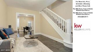 1328 HOMESTEAD AVENUE, BALTIMORE, MD Presented by The MD Home Team of Keller Williams Excellence.