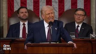 WATCH: Trump says U.S. should ‘wage war’ on Mexican cartels | 2025 Trump address to Congress