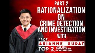 CRIME DETECTION AND INVESTIGATION PART 2