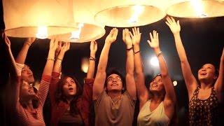 Sky Lantern Rise Festival Mojave Desert California - Piano Music