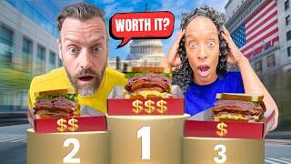 Brits Try The MOST Expensive BLT Sandwich In America! We Were Speechless!!!