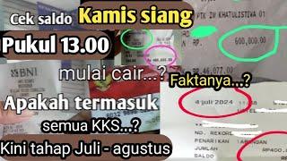 PKH hari ini, Hasil cek saldo PKH & BPNT terbaru siang Juli - agustus dan BLT mitigasi 4  juli 2024