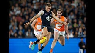 Patrick Cripps - AFL 2024 Round 6 Highlights - Carlton vs GWS