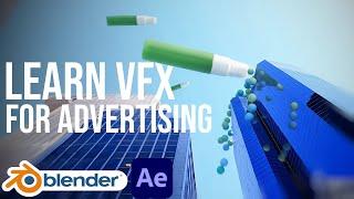 Learn VFX Advertising Using Blender and After Effects