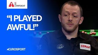 Mark Allen disappointed in his performance despite beating Jackson Page  | 2024 UK Championship