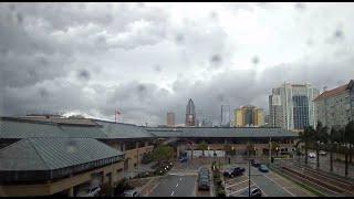 Wild Temperature Swing - Tampa Skyline Timelapse, March 2022