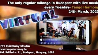 Tango Harmony Budapest online concert