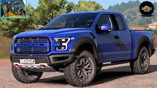 Ford F-150 Raptor 2017- [1.53] -[Long Trip]- [Euro Truck Simulator 2]