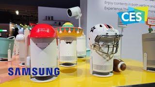 Samsung Freestyle portable projector CES 2022