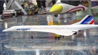 26 GRAM!! XXXS MICRO RC CONCORDE INDOOR JET MODEL FULLY FUNCTIONAL!!