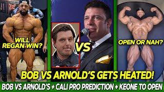 Arnold's VS Bob Chick Argument GETS HEATED + TOP 5 California Pro Prediction + Keone is MASSIVE