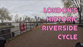  A riverside cycle through London's historic dockyards: Rotherhithe to New Cross traffic-free