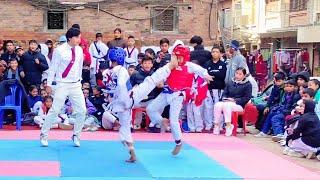 Junior Taekwondo Fight Under 31 kg || Ajay Tamang Tkd