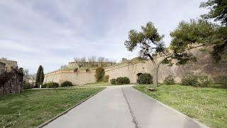 Montjuïc Castle Complete Walking Tour - Barcelona  in 4K UHD