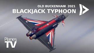 RAF ' Blackjack' Typhoon Old Buckenham Airshow 2021