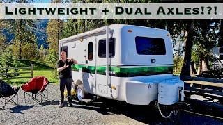 Escape 19 | Dual Axle Fiberglass Camper with Wetbath