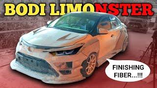 #automobile #modified #otomotif FINISHING FIBER BODI CUSTOM VIOS LIMO EX TAXI