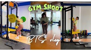 BTS vlog of gym shoot 🫣/ shoot day / ft- @askbhavi