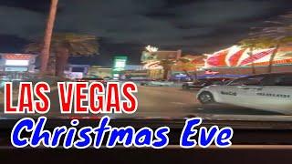 Christmas Eve driving Las Vegas UNSCRIPTED looking for Santa Claus ￼Las Vegas LIVE Stream