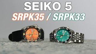 Seiko 5 Sports - Is this the SKX013 replacement? (SRPK33 & SRPK35 review)