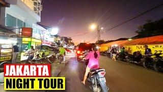 Night Tour in Jakarta Sunter Indah Park Night Culinary Center | walking tour Gideon