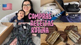 COMPRAS NA ZARA, ADIDAS, CONVERSE E ROTINA EM CASA COM RECEITA