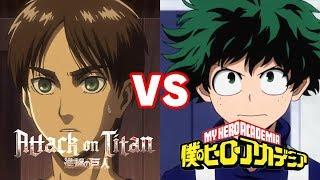 ANIME COURT: ATTACK ON TITAN VS. MY HERO ACADEMIA