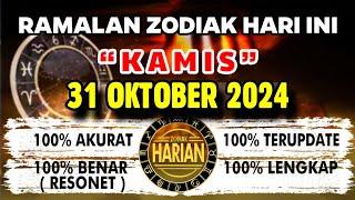 RAMALAN ZODIAK HARI INI KAMIS 31 OKTOBER 2024 LENGKAP DAN AKURAT