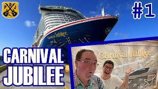 Carnival Jubilee Pt.1 - Embarkation, Square Interior Cabin, Center Stage Shows, Dr. Seuss Windows