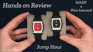 Hands-On Review of the @maenwatches x @NicoLeonard Jump Hour Watch – First Impressions ⌚