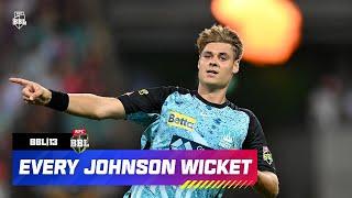 Every Spencer Johnson Wicket! | #BBL13