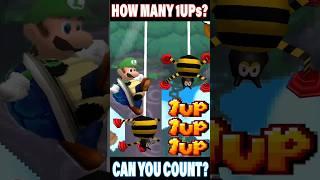 How many 1UPs can you count? #shorts #mario #newsupermariobrosds #nintendo #supermario