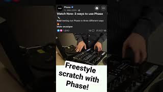 Freestyle scratches! #turntablism #turntablist #dj #phasedj #scratch