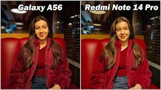 Samsung Galaxy A56 vs Redmi Note 14 Pro Camera Test