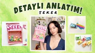 KAĞITTAN ŞEKER! (PAPER CANDY TUTORIAL)