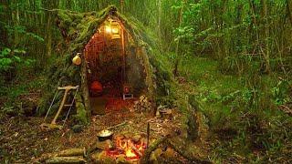 Build a shelter. Survive in the rainforest during the rainy season. Cook with a clay stove.