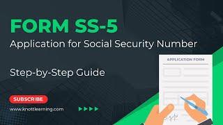 Form SS-5 (Application for Social Security Card) - Original Application for a Child