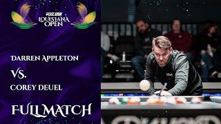 Darren Appleton vs Corey Deuel | Louisiana Open 2024