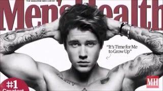 Justin Bieber Shirtless Men's Health Photoshoot