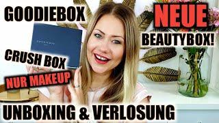  NEUE BEAUTYBOX NUR MIT MAKEUP? Goodiebox Crush Box Juni 2020 | Unboxing & Verlosung