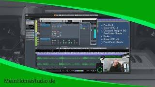 Wie verwende ich Send-Effekte? | MeinHomestudio.de | Mixing