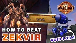 How to get the Void Delver's Dirigible | Let Me Solo Him (Zekvir ??) Guide ► WOW: The War Within