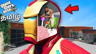 GTA 5!! FRANKLIN CONTROL IRONMAN BRAIN TO DESTROY LOS SANTOS IN GTA 5 || TAMIL || GTA 5