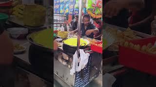 Does anyone know the name of this food? #indianstreetfood #streetfood #indianrailwayfood #train